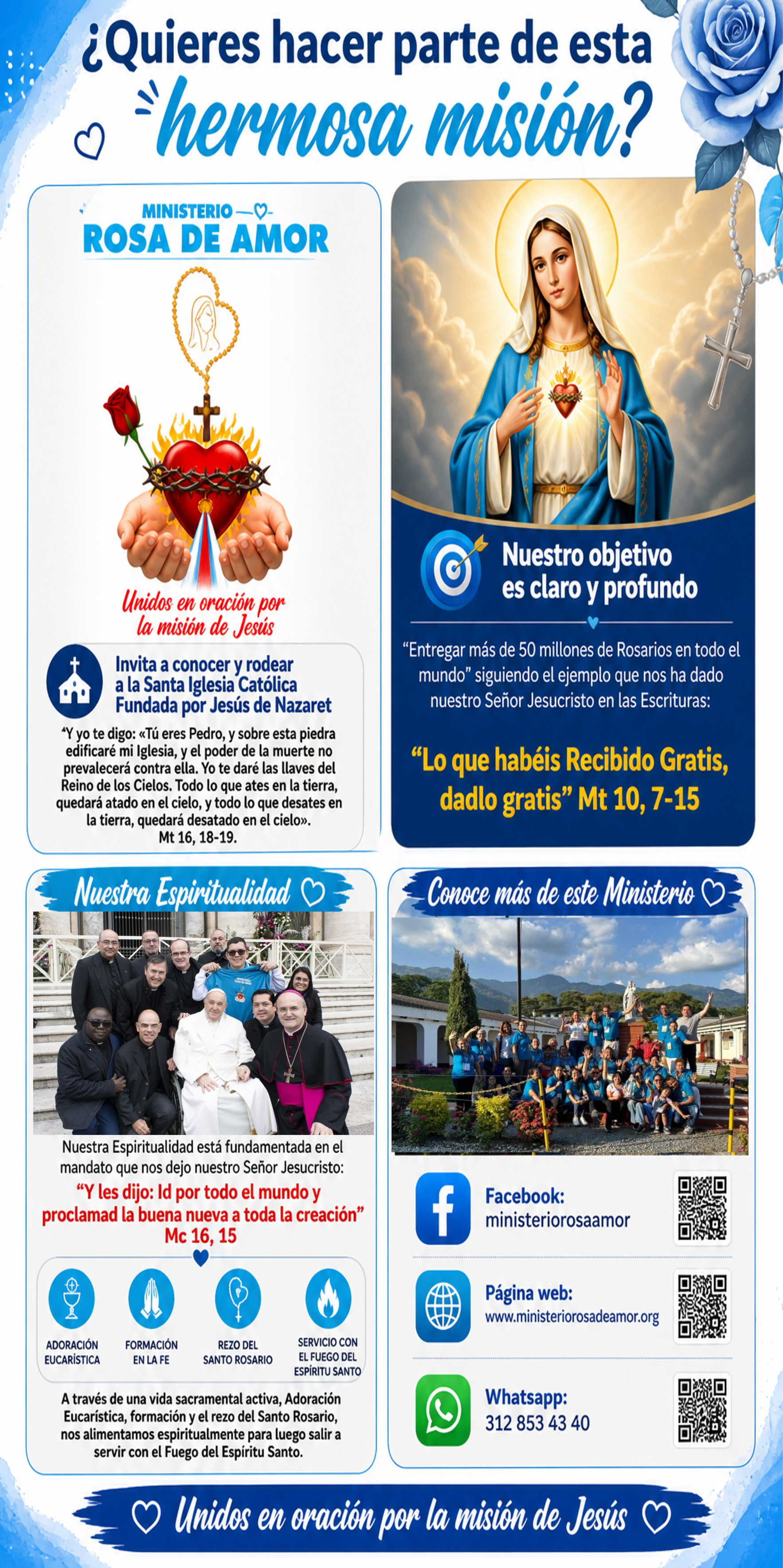 Participación en Expo Carismas 2026 arquidiócesis de Ibagué
